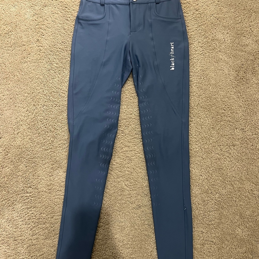 Black Heart Equestrian Breeches
